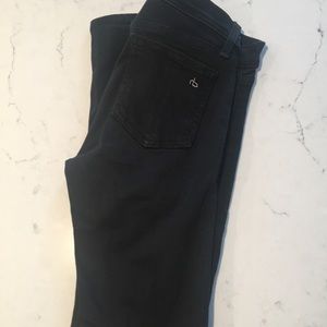 Rag & Bone black legging jean.